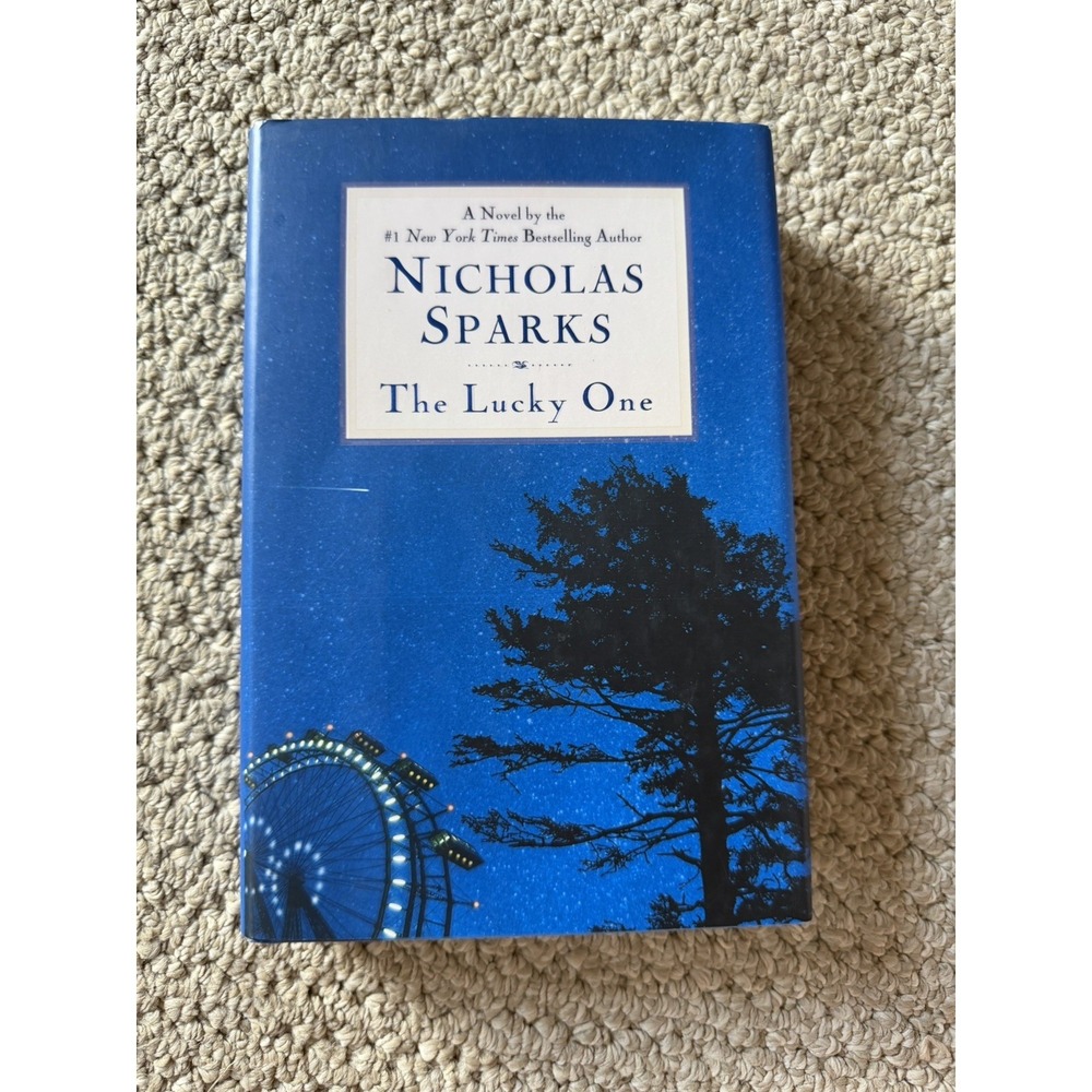 The Lucky One Nicholas‎ Sparks 2008 First Edition Romance Hardcover
